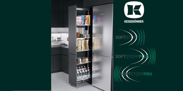 SoftStopp — для плавной остановки, бесшумного закрытия и открытия Kessebohmer в Калининграде