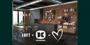 Лофт-кухня мечты: Kesseböhmer помогает реализовать нестандартные проекты Kessebohmer в Калининграде