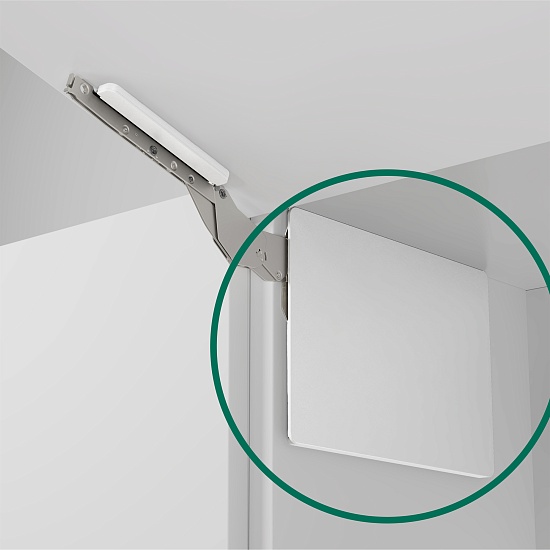 Крышка декоративная левая и правая ФриСлим Флап, БЕЛЫЙ